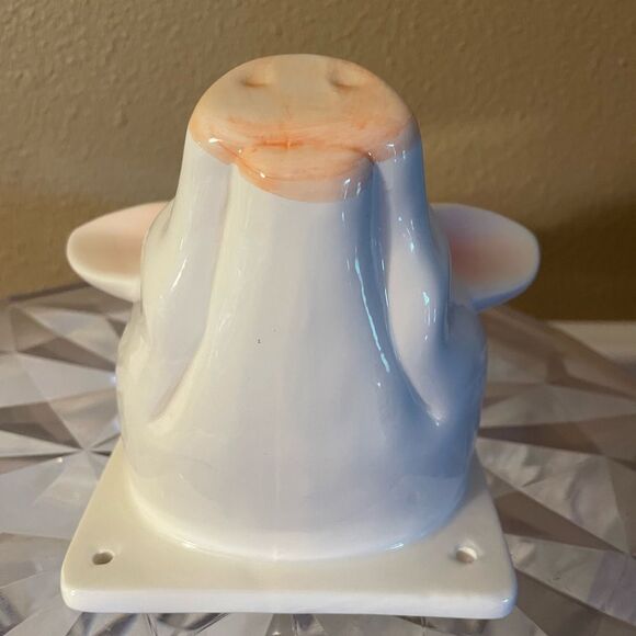 Vintage Hand Painted Pig Wall Mount Taiwan - Picture 14 of 16